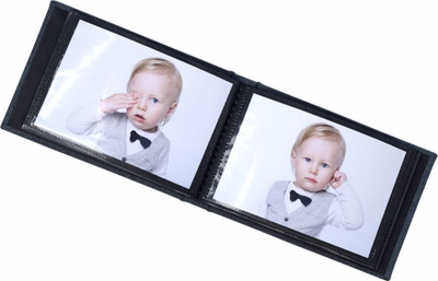 Album fotografish Focus Base Line Canvas, 10x15cm, 36 foto, blu