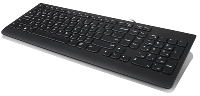Set tastierë dhe mi Lenovo 300 USB Combo, 1600 dpi, me kabllo, i zi