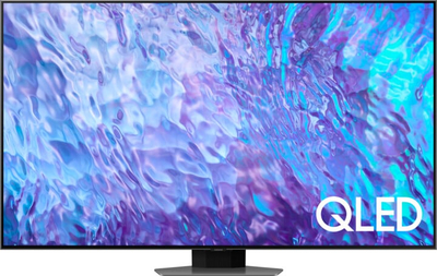 TV Samsung QE55Q80C, 55" (138cm), 4K UHD, ngjyrë argjendi