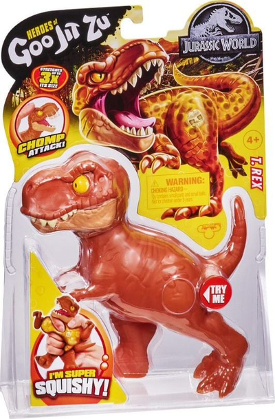 Figurë lodër TM Toys Goo Jit Zu Jurassic World T-Rex, elastike, për fëmijë