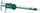 Kalliper dixhital Insize 1166-150A, 150mm 6", çelik inoks, jeshil