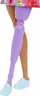 Kukull Barbie Mattel Fashionistas HBV21, fustan njëkrahësh, protezë këmbë, shumëngjyrëshe