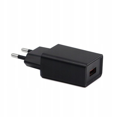 Karikues muri Denmen DC01, 2.4A 12W, me kabllo USB Type C, i zi