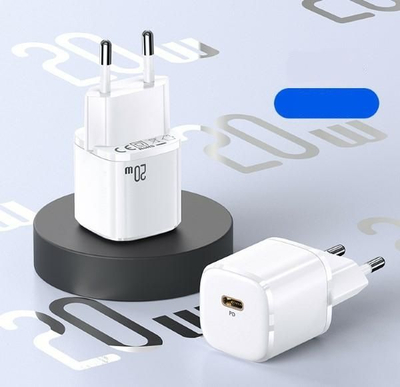 Karikues muri Usams T36 Mini, 20W PD 3A, 1x USB C, i bardhë