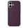 Apple iPhone 16 Silicone Case with MagSafe, Plum