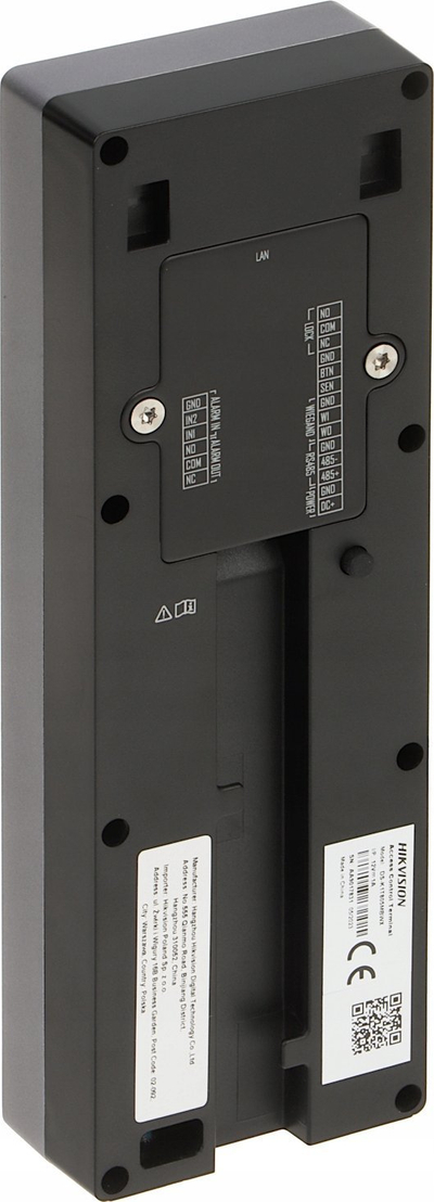 Kodues dere Hikvision DS-K1T805MBWX, lexues RFID, Bluetooth, gri