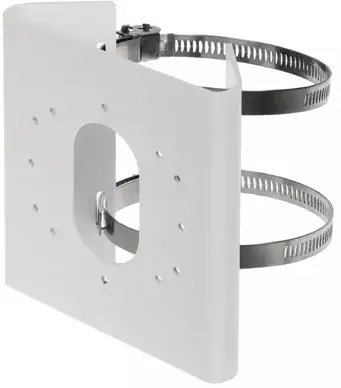 Mbajtëse pole mount STG STG-1275ZJ-S-SUS për kamera Hikvision, alumin, e bardhë