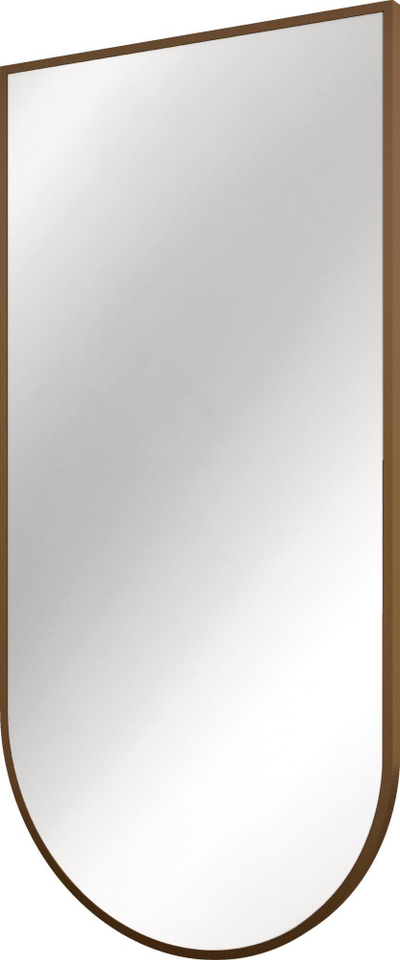 Pasqyrë banjoje Deante Silia ADI_C851, 50x100 cm, kornizë alumini, kafe e furçuar