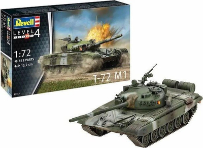 Set ndërtimi modeli tanku Revell T 72 M1, shkalla 1:72, plastik