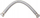 Zorrë lidhëse HYDROFLEX DN19, 60 cm, lidhje 3/4" femër femër, inoks