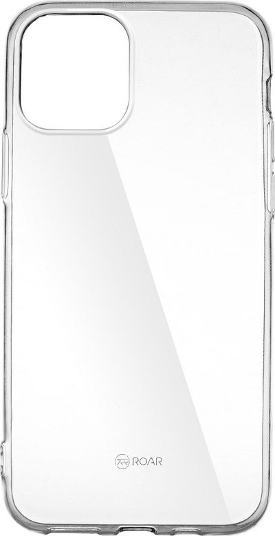 Mbrojtëse telefoni Jelly Roar për iPhone 16, silikoni TPU, transparente