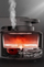 Fritezë me ajër Inovation G21, kapak transparent, kontroll elektronik, gri e zezë