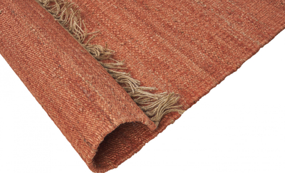 Tapet jute LUNIA, 160 x 230 cm, katror, i kuq