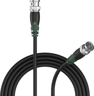 Kabllo koaksiale Procab CLV156, BNC me BNC, 1.5m, 50 Ohm, e zezë