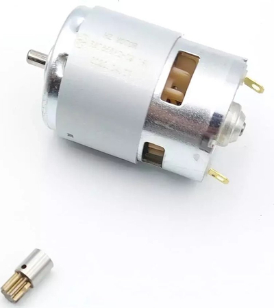 Motor me ingranazh për stërvitëse Dedra RS7565SHZ 09, 18V, metalik