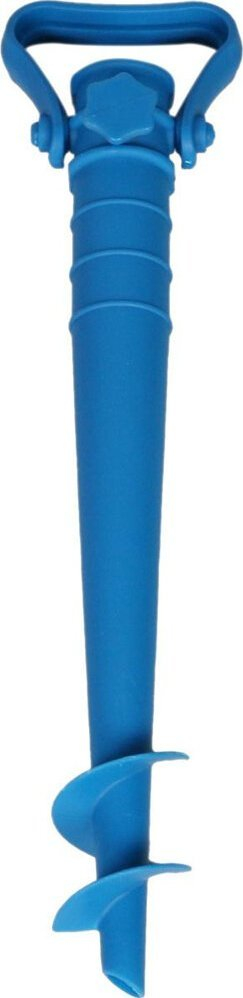 Bazë plastike për çadër plazhi Enero Camp, diametër 22–32 mm, ngjyrë blu