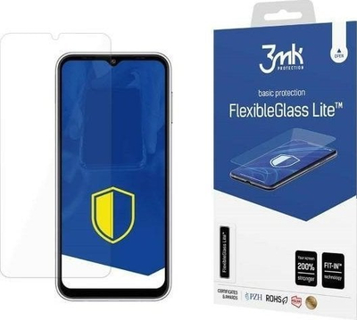 Xham mbrojtës 3MK FlexibleGlass Lite për Samsung Galaxy A14 5G, 0.16 mm, transparent