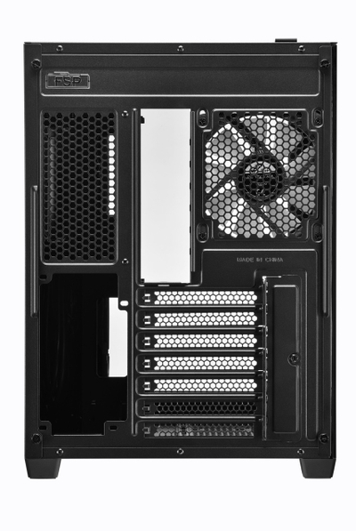 Kasë PC-je FSP CMT380B, e zezë