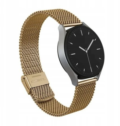 Rrip ore Burga Metal Mesh Elegance, universal 22 mm, i artë