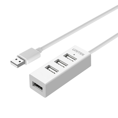 HUB USB Unitek Y-2146, 4x USB-A, USB 2.0, i zi