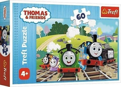 Puzzle Trefl Thomas and Friends Thomas on a Trip, 60 copa, 33x22 cm, shumëngjyrësh