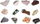 Set arkeologjik Stone Mine Archaeological Excavations ZA4469, edukativ për fëmijë, me gurë të çmuar, shumëngjyrësh
