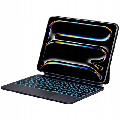 Kopertinë me tastierë Typecase Edge Case për iPad Pro 11" M4 M5, Bluetooth, e zezë