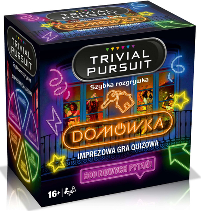 Друштвена игра Trivial Pursuit House Party Refresh 2023, квиз, за друштво