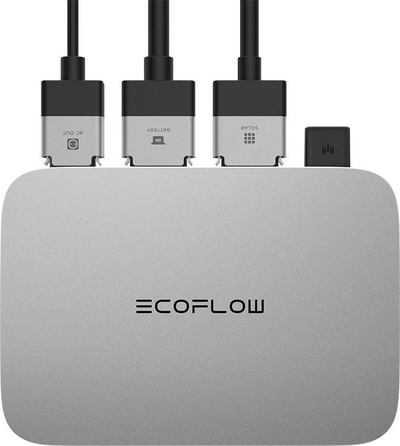 Mikro invertor EcoFlow 800W, për panele dielli, gri