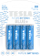 Bateri TESLA BLUE+ AA LR6, 1.5V, paketim 4 copë, blu