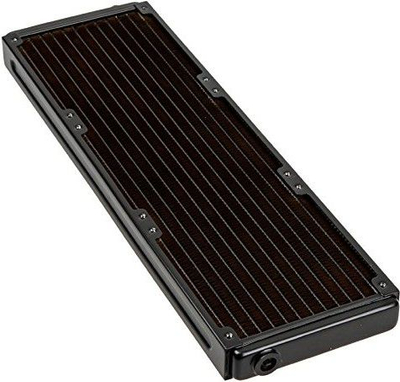 Radiator ftohës PC MagiCool Xflow Copper Radiator III 360mm, për 3 fshesa 120mm, i zi