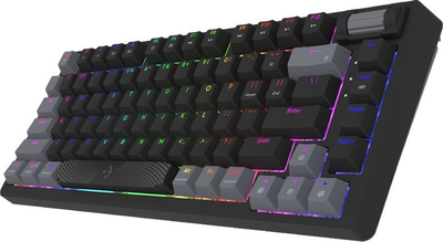 Tastierë gaming Aqirys Drtov, mekanike 75%, USB C, HaiMu Pink