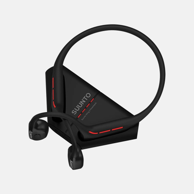 Спортски слушалки Suunto Wing 2, коскена спроводливост, безжични, IP67, црни