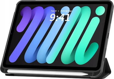 Калуч за таблет Tech-Protect SC Pen, за iPad Mini 8.3 6 7 2021–2024, силикон, црн