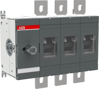 Çelës shkëputës ABB OT630E03, 630A, 3 pola 600VAC, gri