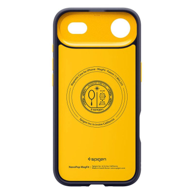 Mbrojtëse telefoni Spigen Caseology Nano Pop MagSafe, për iPhone 17 Air Pro, që s’e ha gjujtjen, blu navy