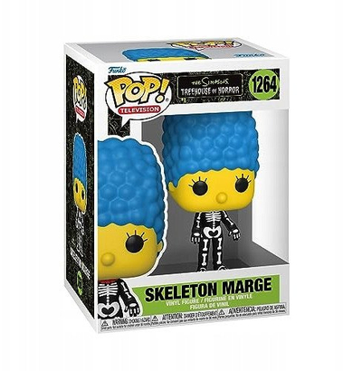 Figurinë koleksionuese Funko POP Marge Simpson skelet, vinil, shumëngjyrëshe