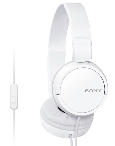 Kufje Sony MDR-ZX110AP, Headband, të bardha