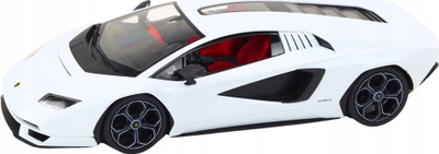 Makinë me pult Rastar Lamborghini Countach LPI 800-4, shkallë 1:14, 2.4G, e bardhë