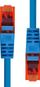 Kabllo rrjeti ProXtend CAT6 U/UTP, RJ45, 7m, blu