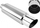 Sillet fundor TurboWorks Rear Muffler, hyrje 89mm, dalje 63mm, çelik inox
