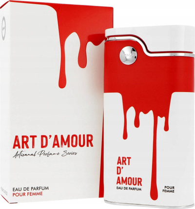 Parfum Armaf Art D'amour Pour Femme, Eau de Parfum, 100ml, i bardhë