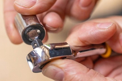 Çelës koke STANLEY 3/8" 6-këndor, 8 mm, krom, argjendtë