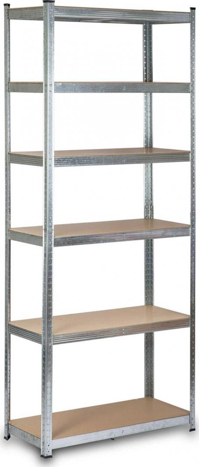 Humberg HR-814 Метален Рафт за Складирање, 222 x 90 x 40 cm