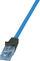 Kabllo interneti LogiLink CPP050, Cat6a U UTP, 50m, blu