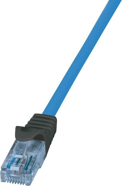 Kabllo interneti LogiLink CPP050, Cat6a U UTP, 50m, blu