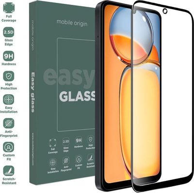 Xham mbrojtës Mobile Origin EasyGlass për Xiaomi Redmi 13C 5G, i tejdukshëm