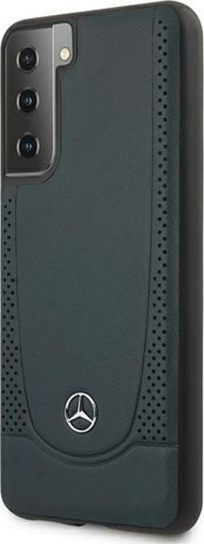 Mbrojtëse Mercedes Etui MEHCS21MARMNA për Samsung Galaxy S21+, e kaltër e errët