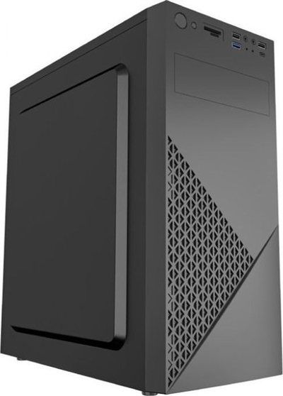 Kuti kompjutri Gembird Fornax 170 ATX, furnizim 600W, mesh përpara, e zezë