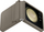 Mbulesë Samsung Galaxy Z Flip5 EF-VF731, ECO-Leather flap, gri kafe